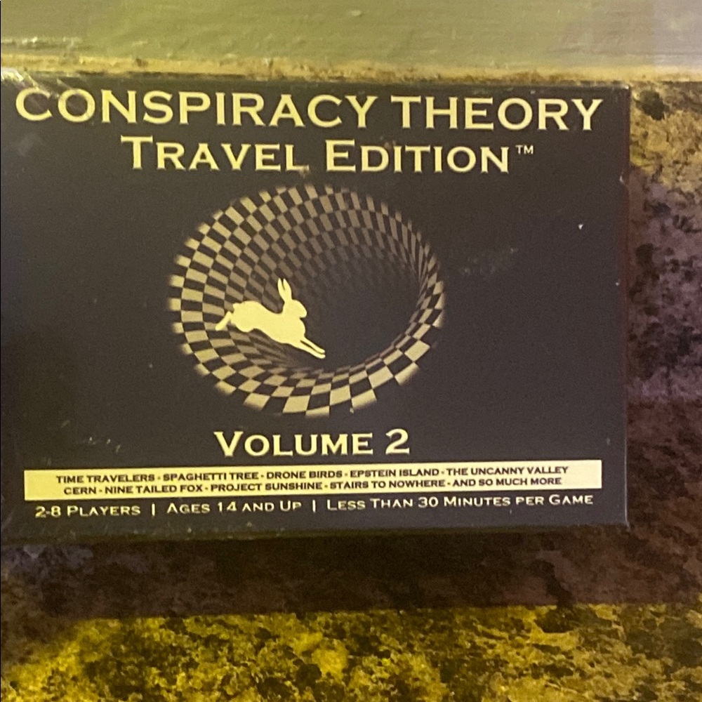 New in wrap Conspiracy Theory Travel Edition Volume 2 Game
